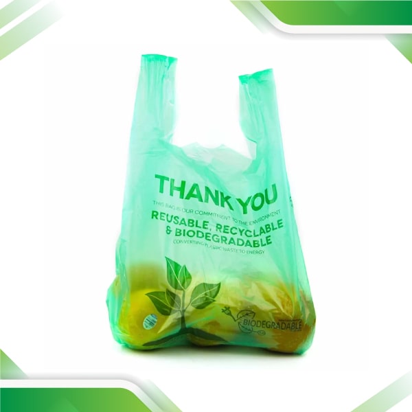 Responsible and Oxo biodegradable vegetable bags, offering an eco-conscious solution for mindful consumers.
