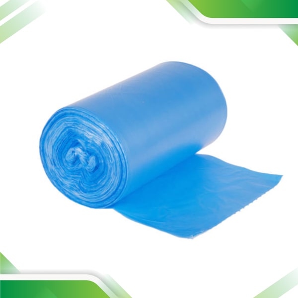 Sustainable and compostable blue rolls, providing an eco-conscious choice for various applications.